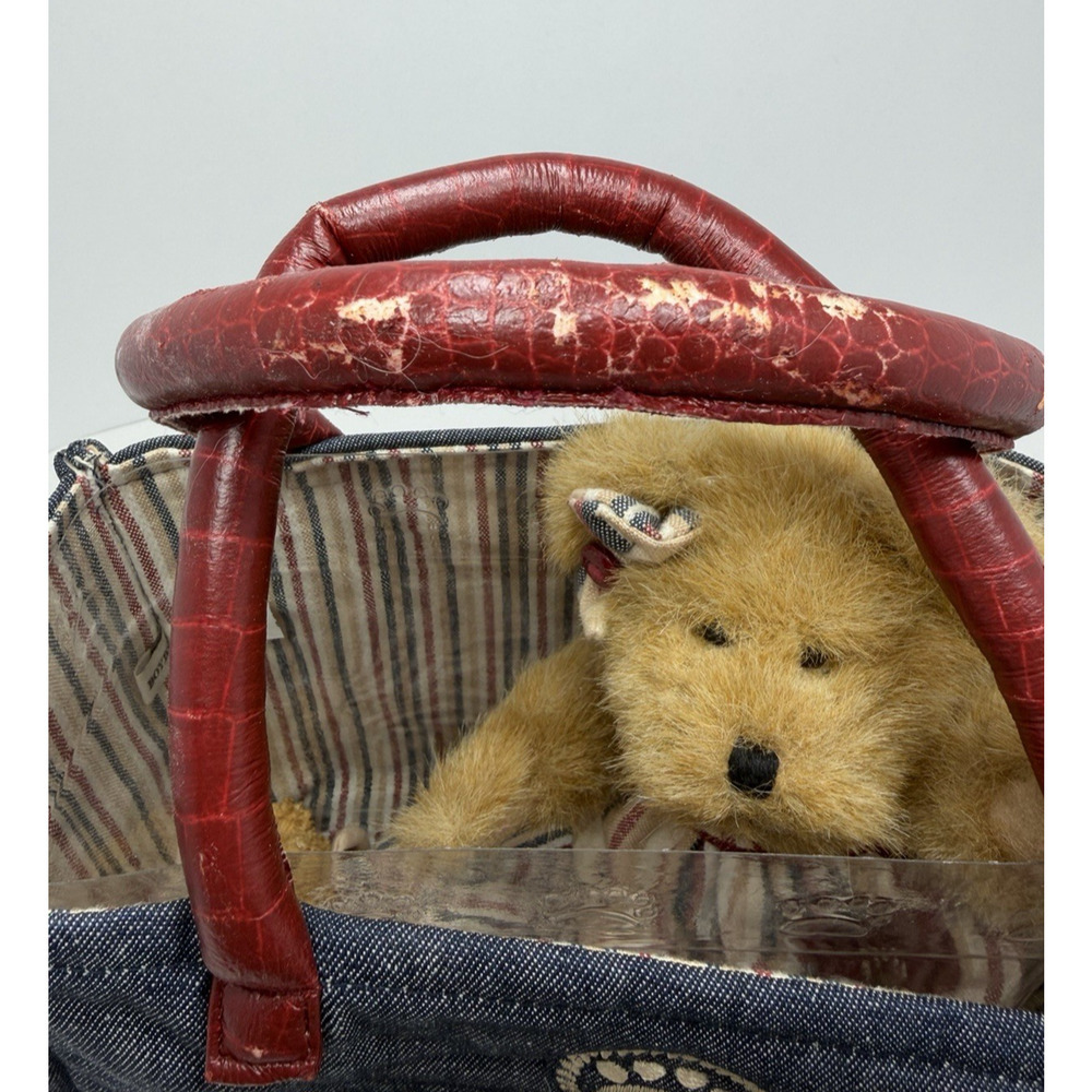 Boyds Bear F.O.B. Collectors Club Kit 2007 Tote Bag Shopsalot Plush Figure & Pin - Picture 2 of 13